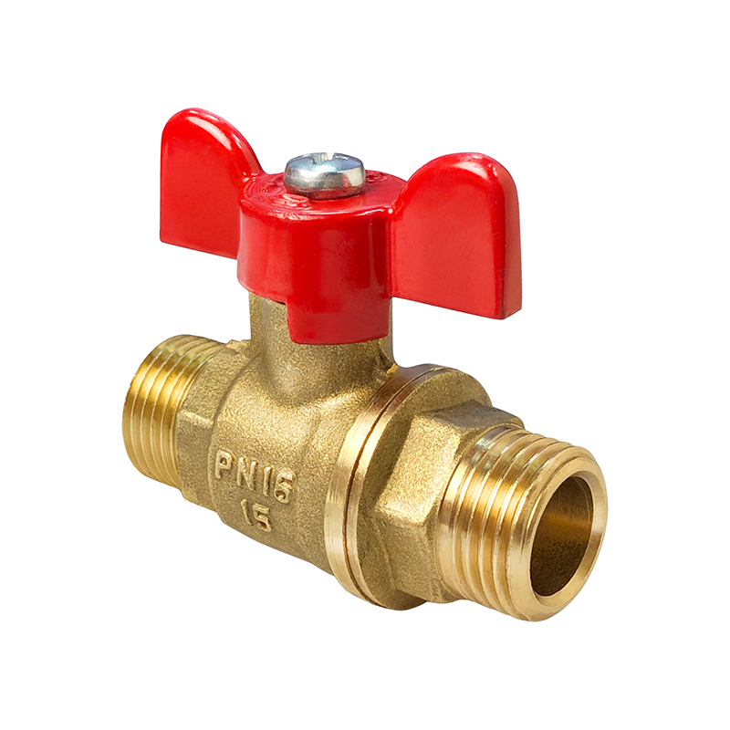 Кран шар. лат. VALFEX  НР/НР ручка-бабочка, 1/2" (96/24)