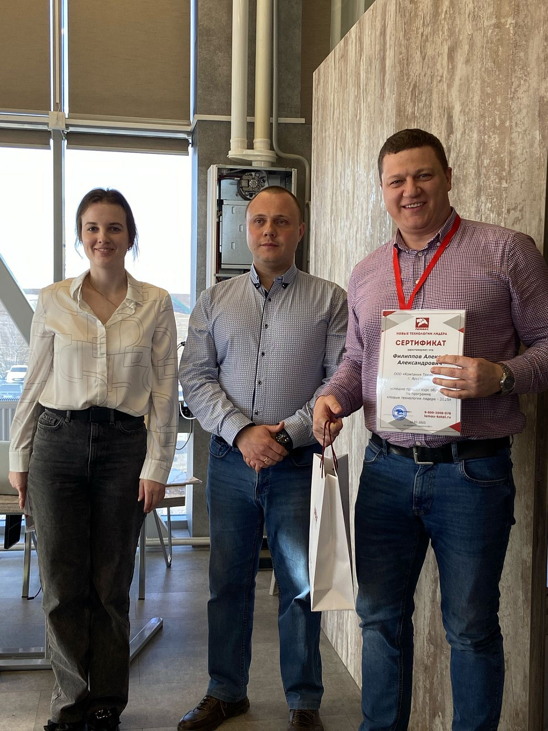 Представители ООО «Компания Технология» посетили завод ООО «ЛЕМАКС» в г. Таганрог!