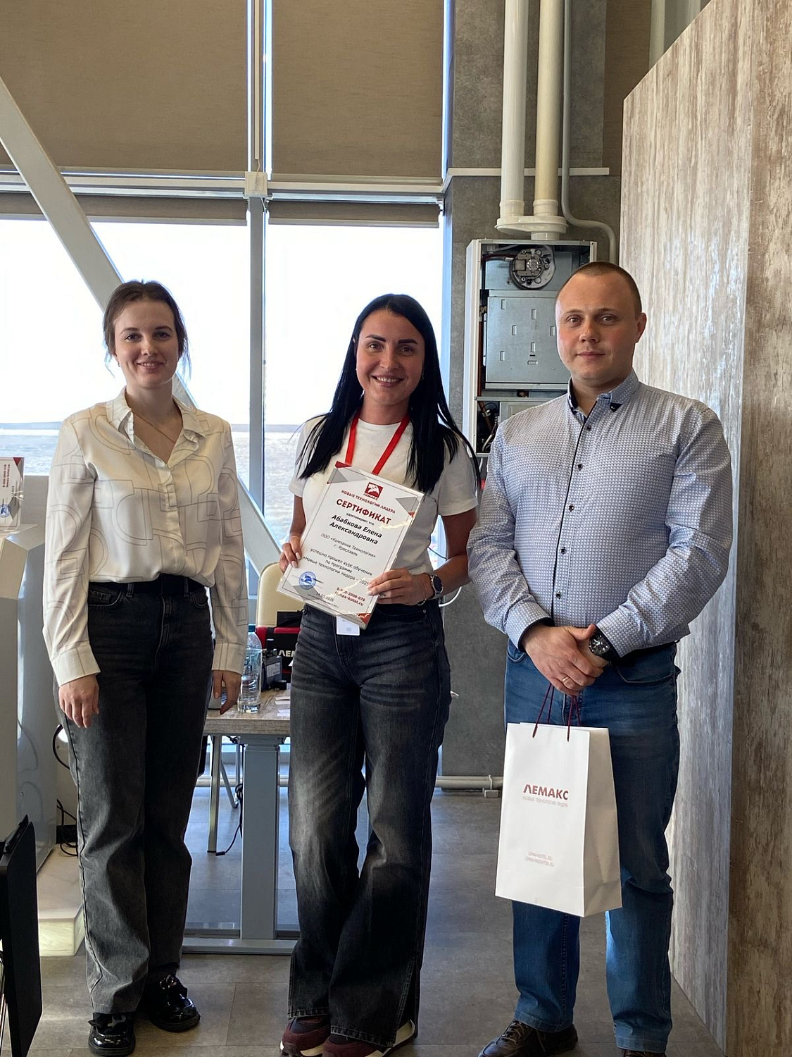 Представители ООО «Компания Технология» посетили завод ООО «ЛЕМАКС» в г. Таганрог!